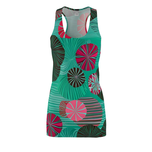 Modern Blossom (BKS)👗Women's Cut Dress - bakabo.club