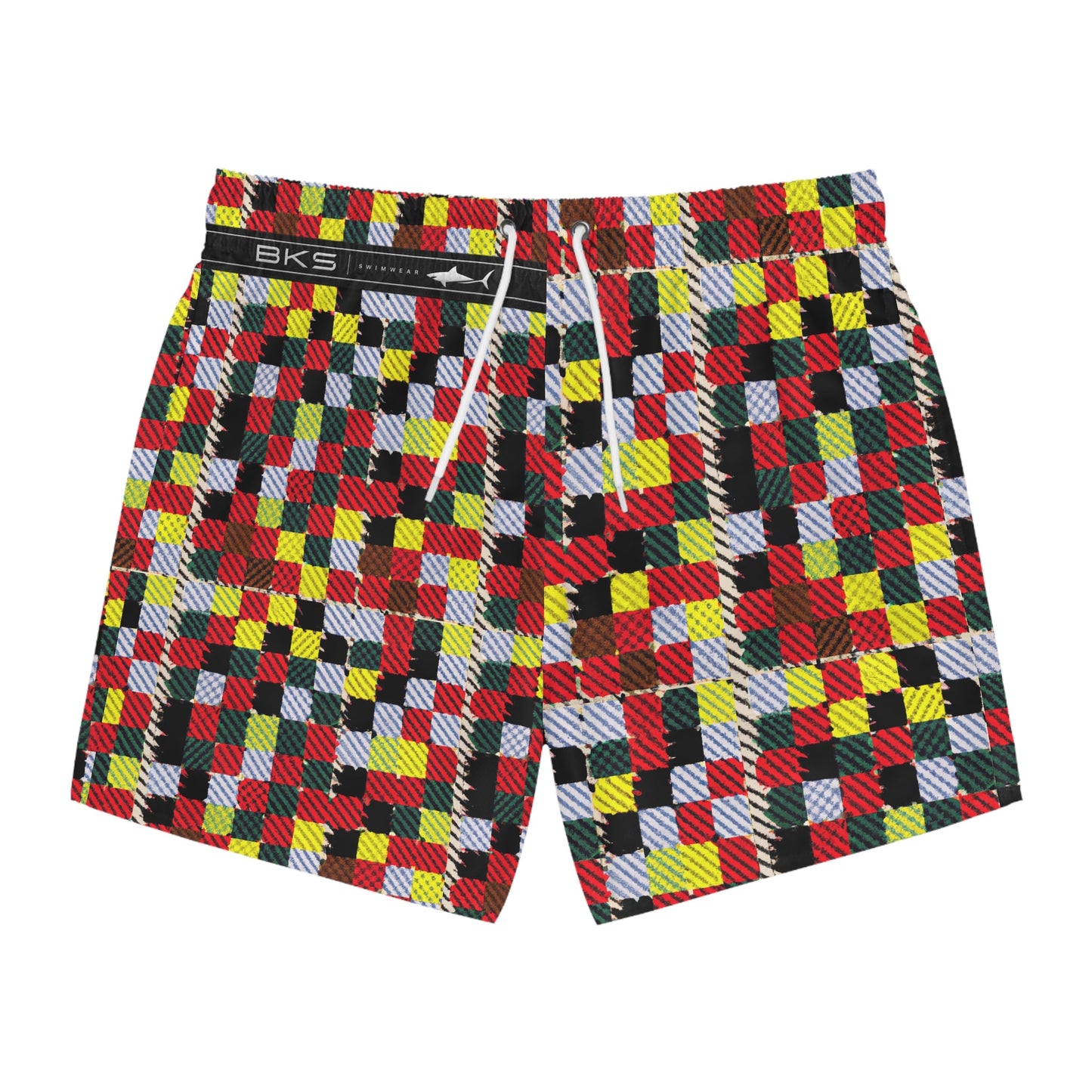 BKS Flag Patch™ Swim Trunks Printify bakabo.club