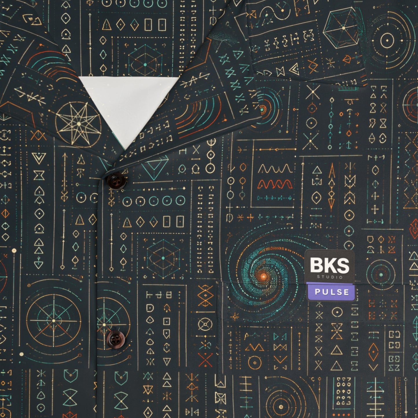 BKS Pulse Cosmos™ Hawaiian Shirt