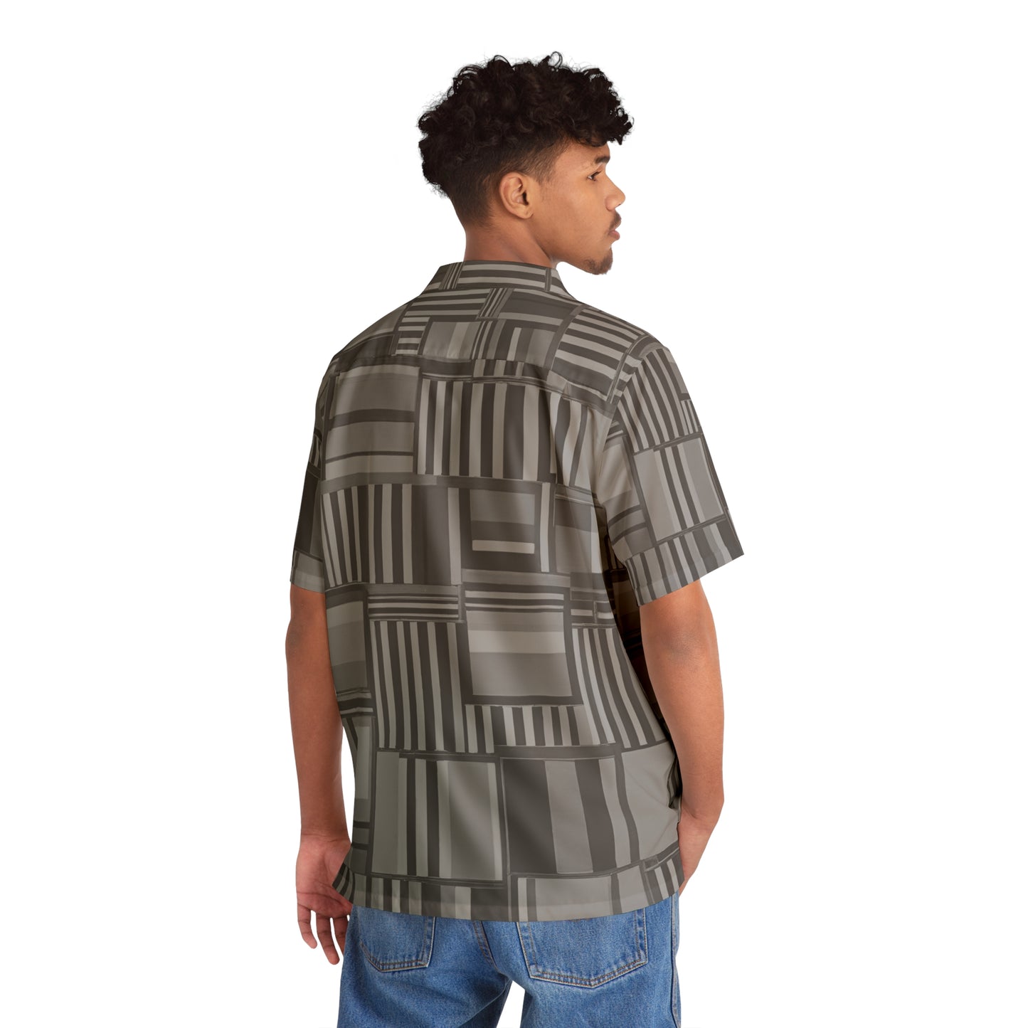 BKS Flag Hawaiian Grey™ Hawaiian Shirt