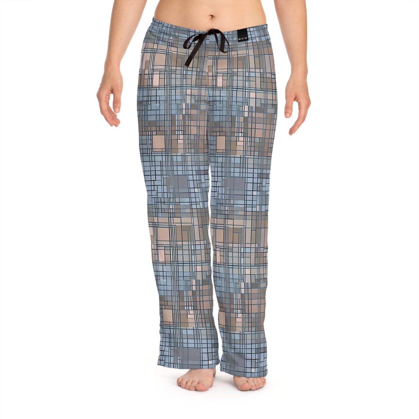 BKS Hours Pane™ Lounge Pants Printify bakabo.club