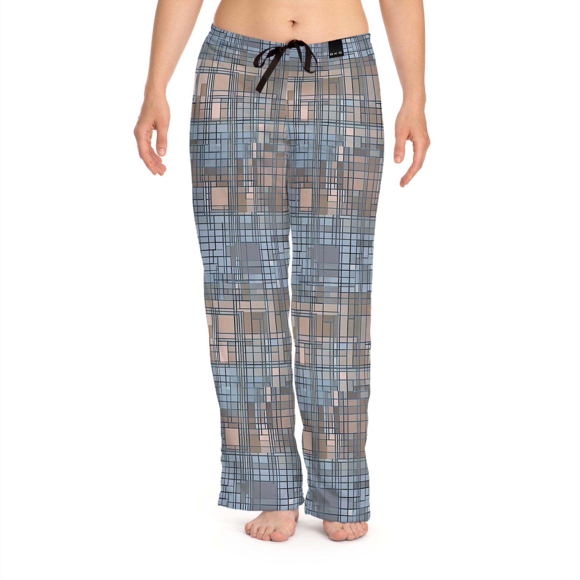 BKS Hours Pane™ Lounge Pants Printify bakabo.club