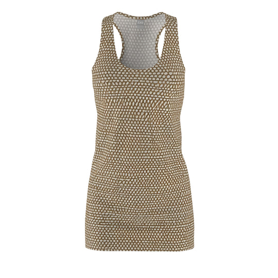 BKS Hours Beige Honeycomb™ Kleid