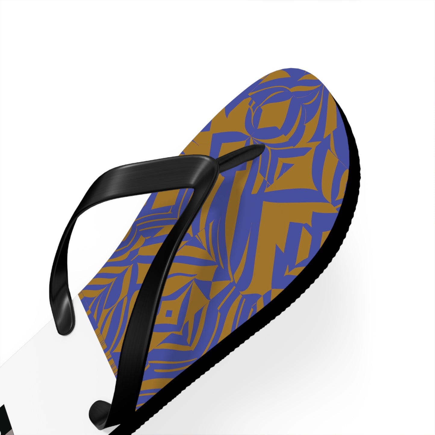 BKS Glyph Blue Gold™ Flip Flops