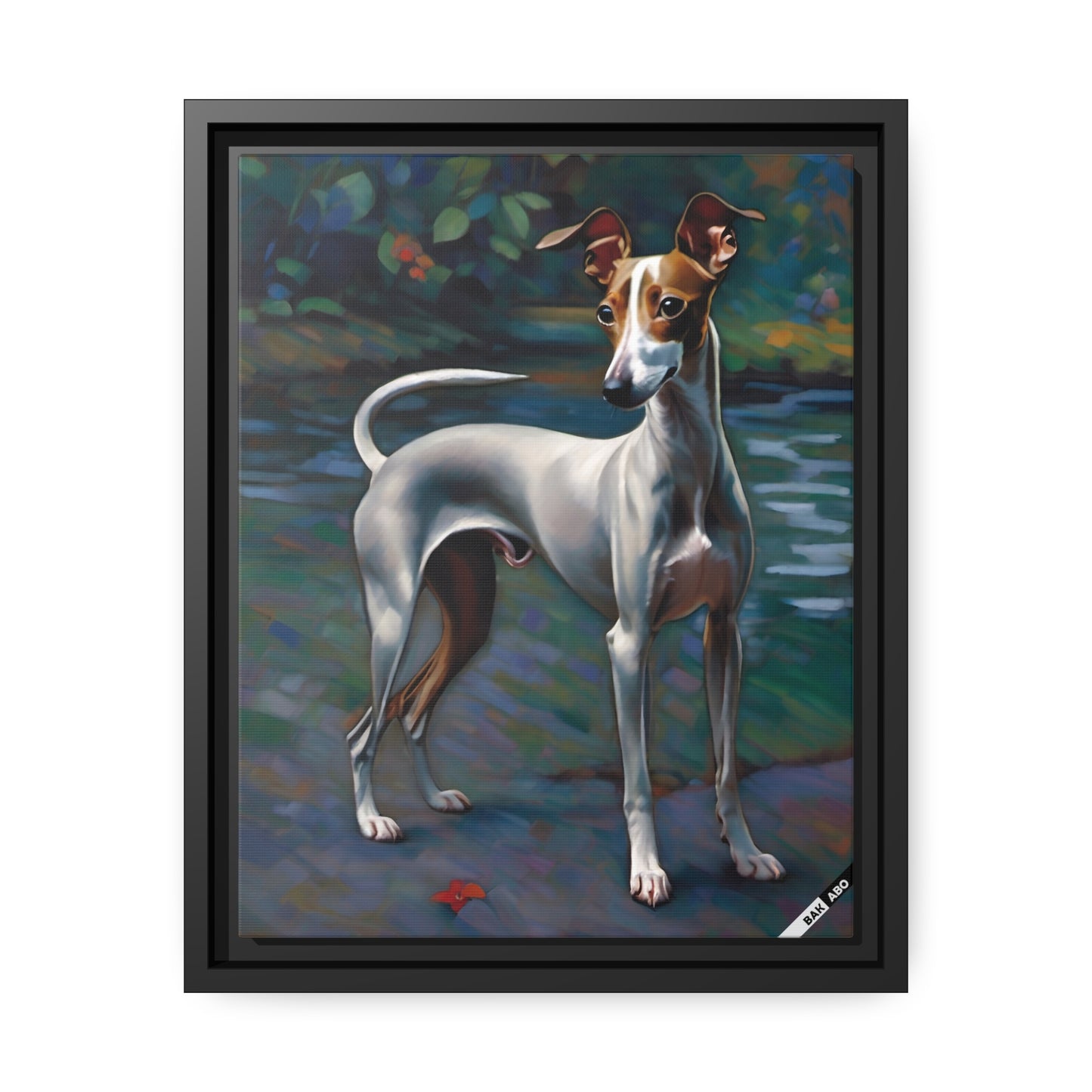 Homebound Hound (BKS)🐶Canvas