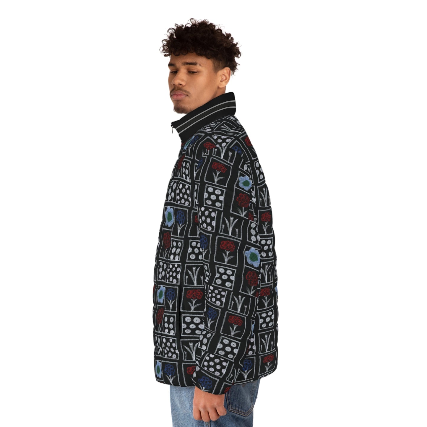 BKS Folklore Block™ Puffer Printify bakabo.club