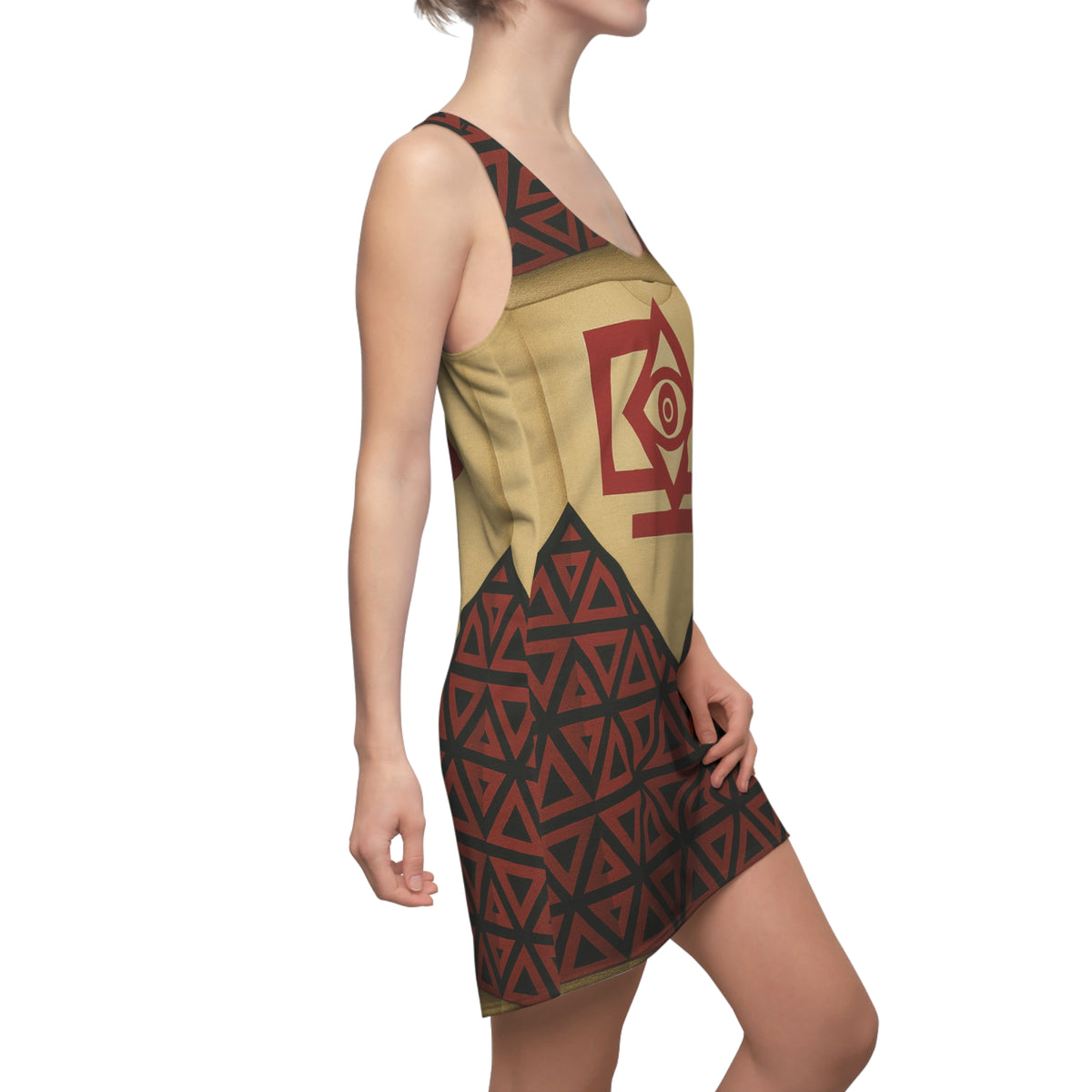 Flag Prism™ Racerback Dress — close-up