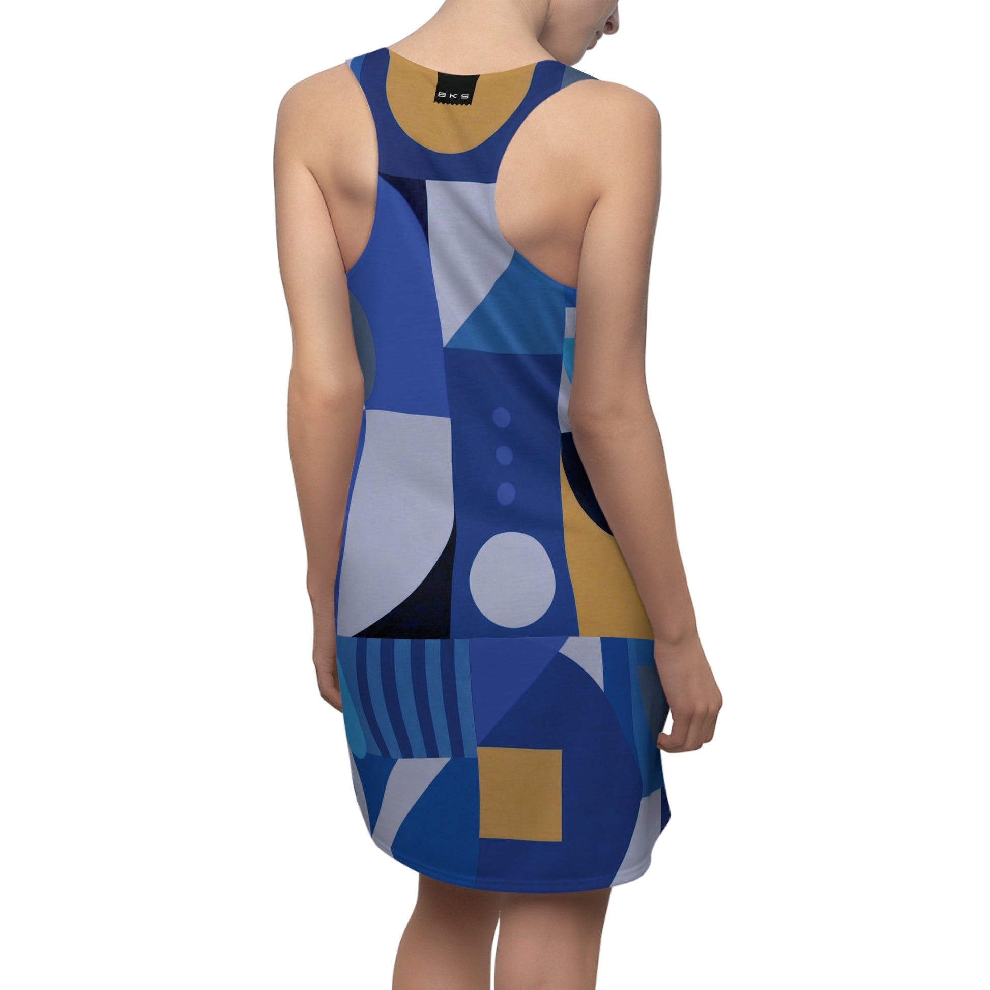 BKS Riviera Tile™ Racerback Dress Printify bakabo.club