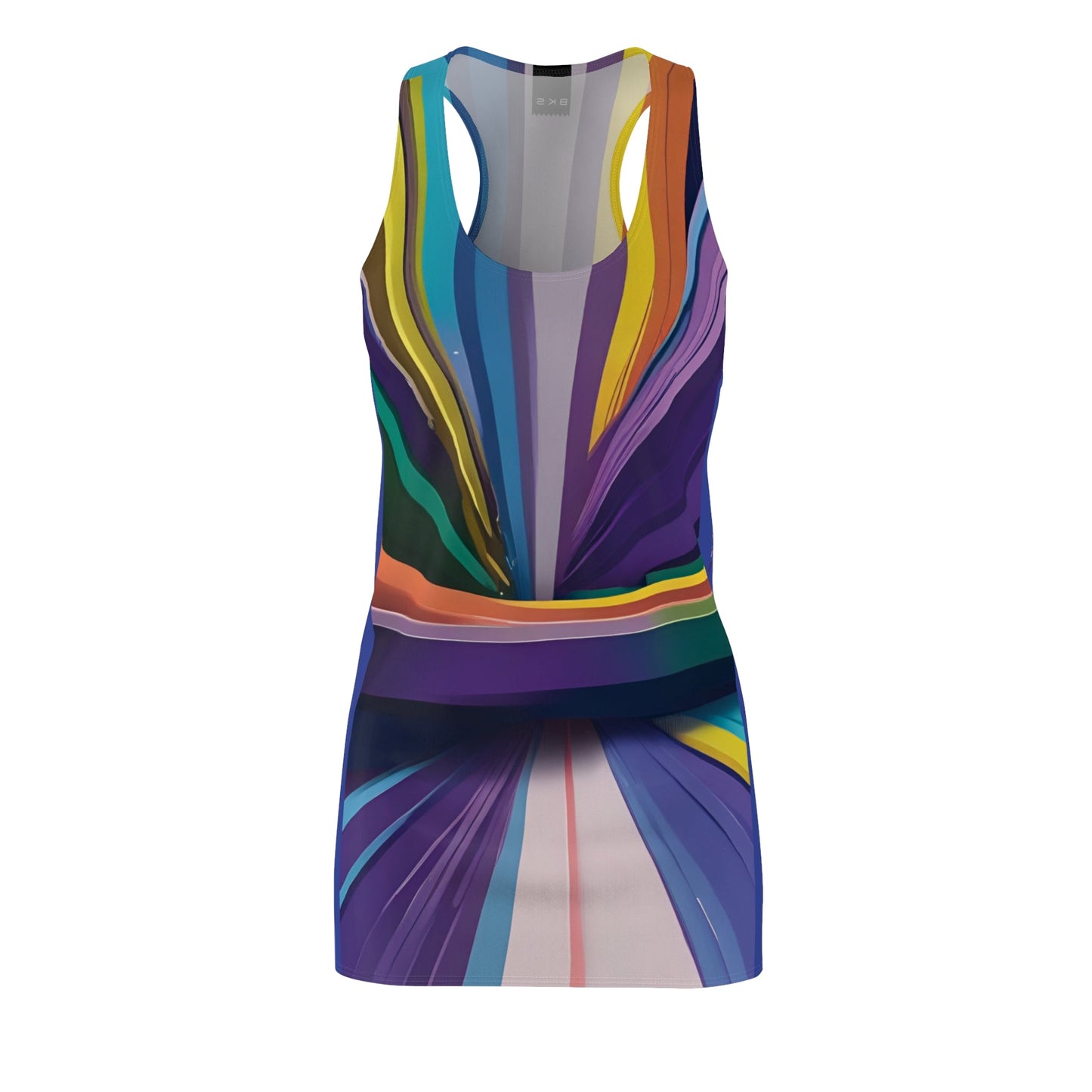 BKS Pulse Burst™ Racerback Dress Printify bakabo.club