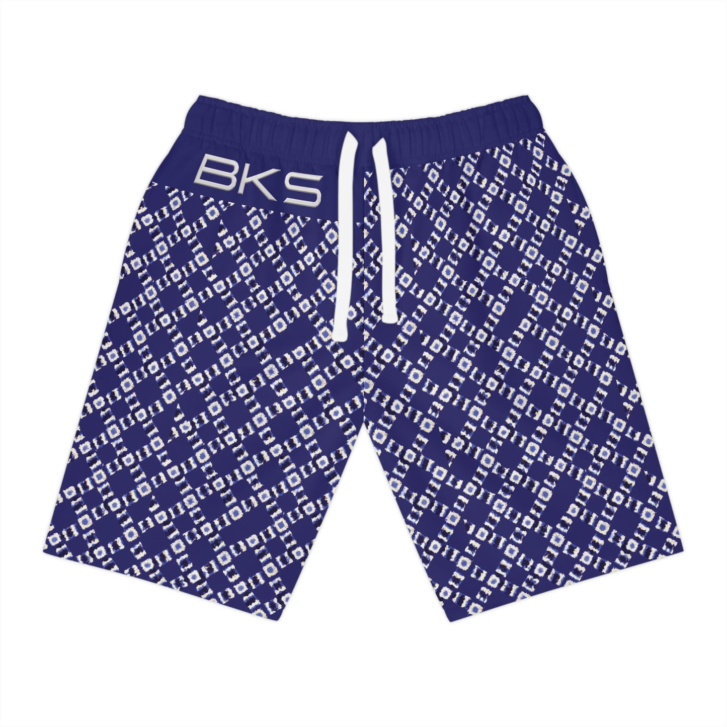 BKS Riviera Weave™ Athletic Long Shorts Printify bakabo.club