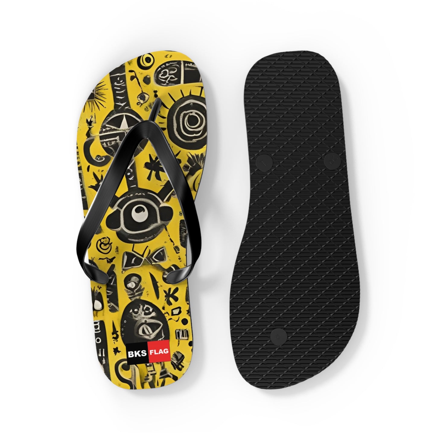 BKS Flag Basquiat™ Flip Flops