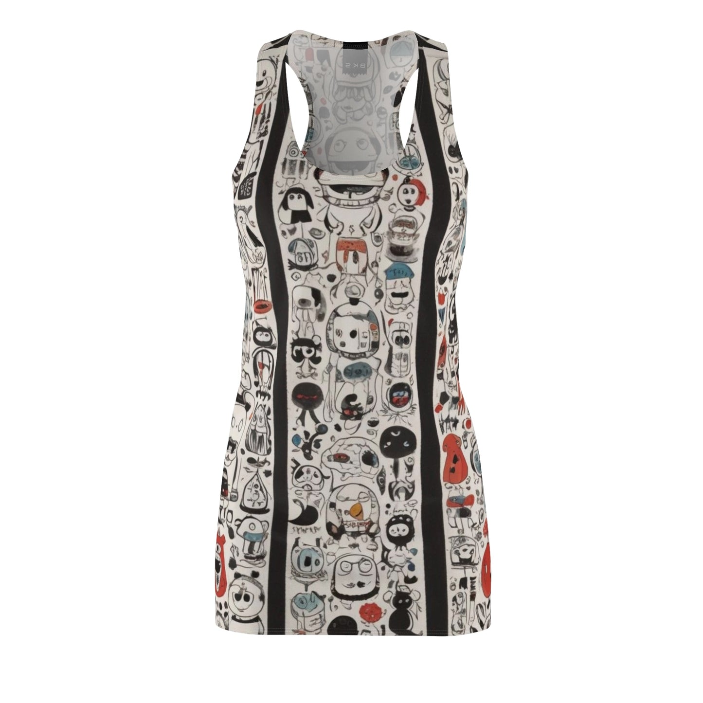BKS Folklore Crew™ Racerback Dress Printify bakabo.club