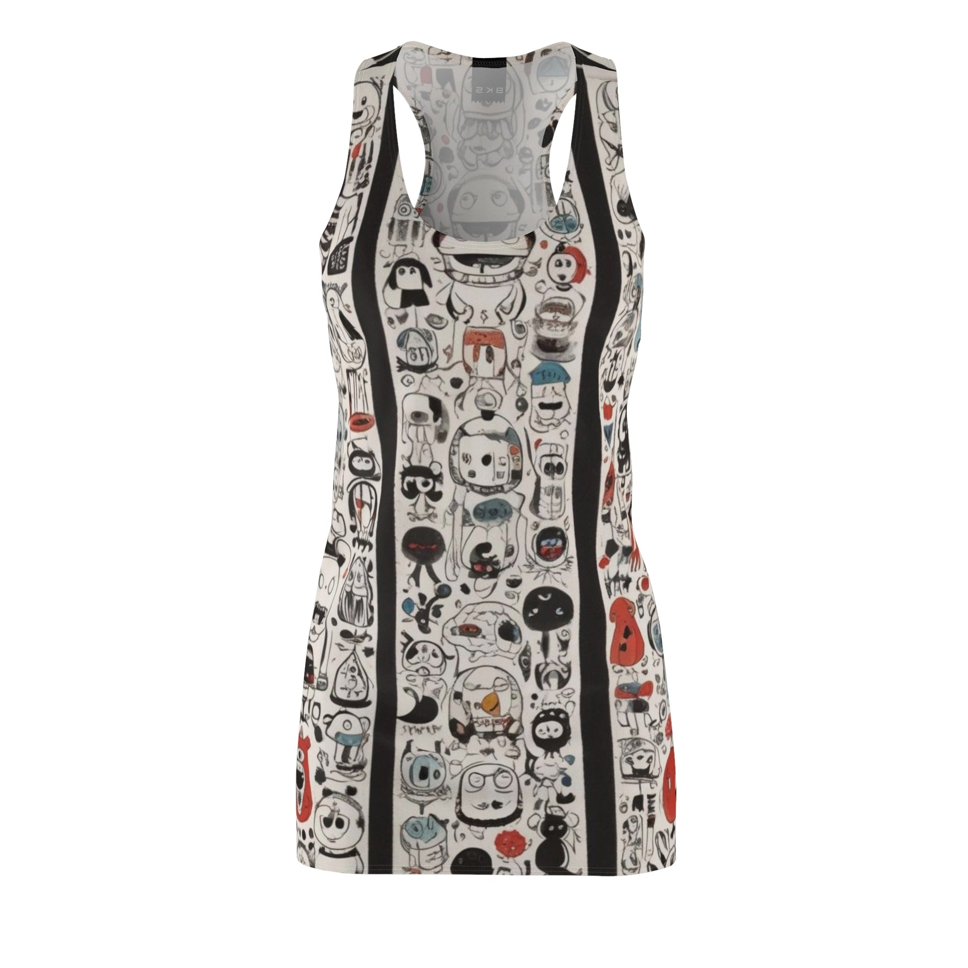 BKS Folklore Crew™ Racerback Dress Printify bakabo.club