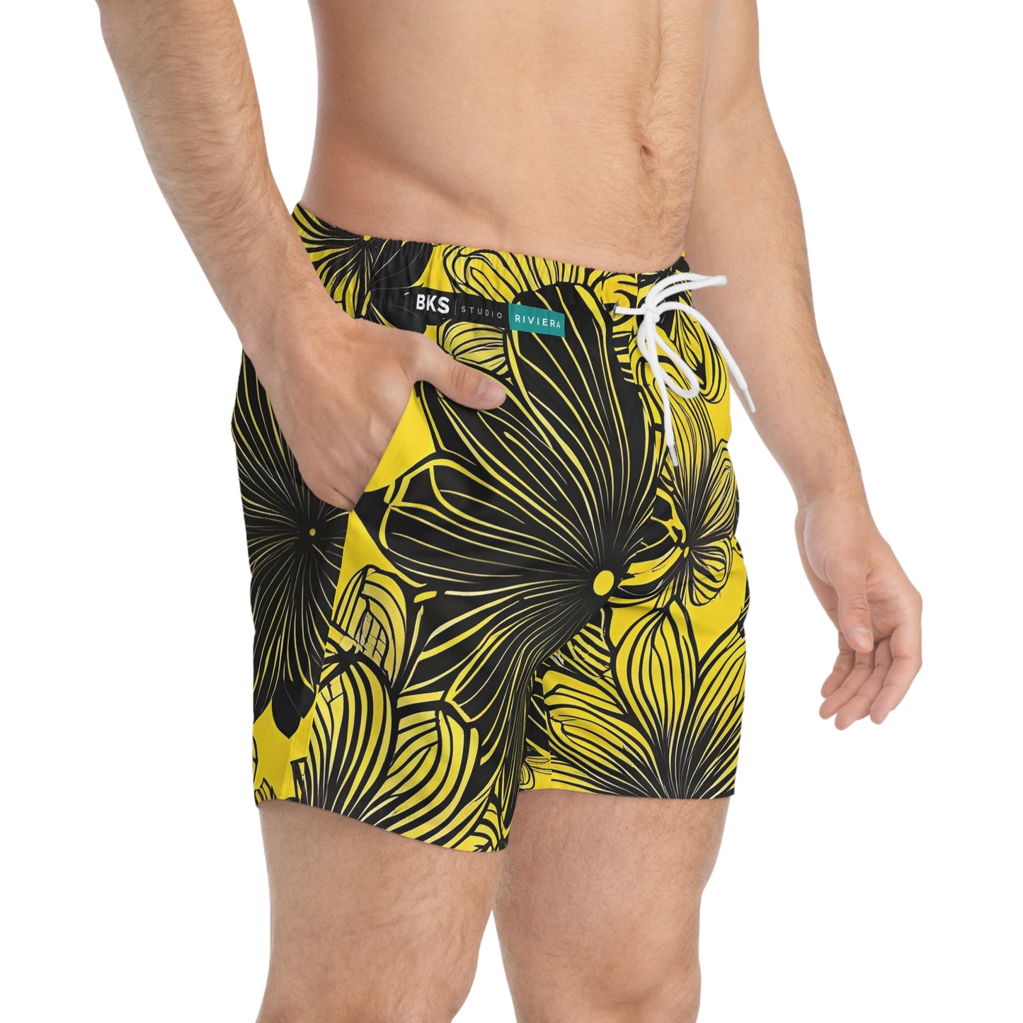 BKS Riviera Striped Fiesta™ Swim Trunks