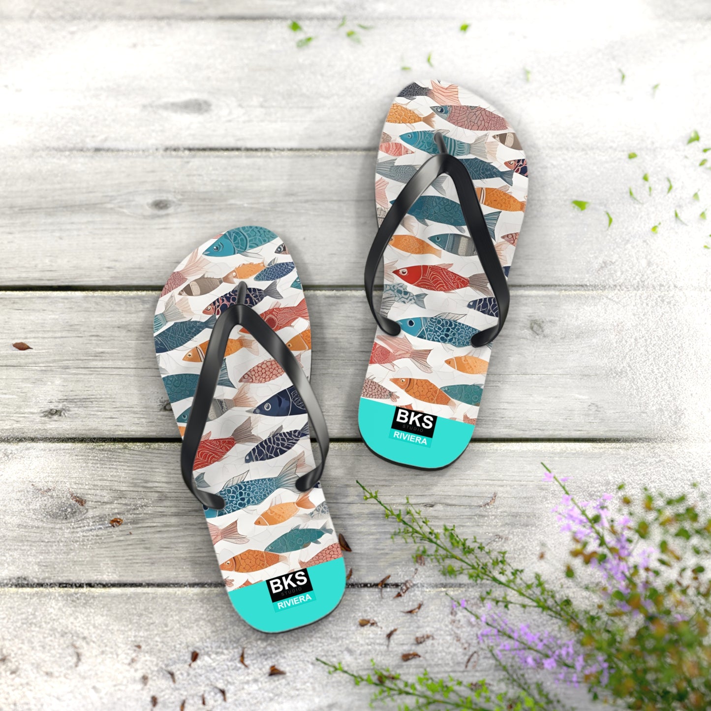 BKS Riviera Fish™ Flip Flops