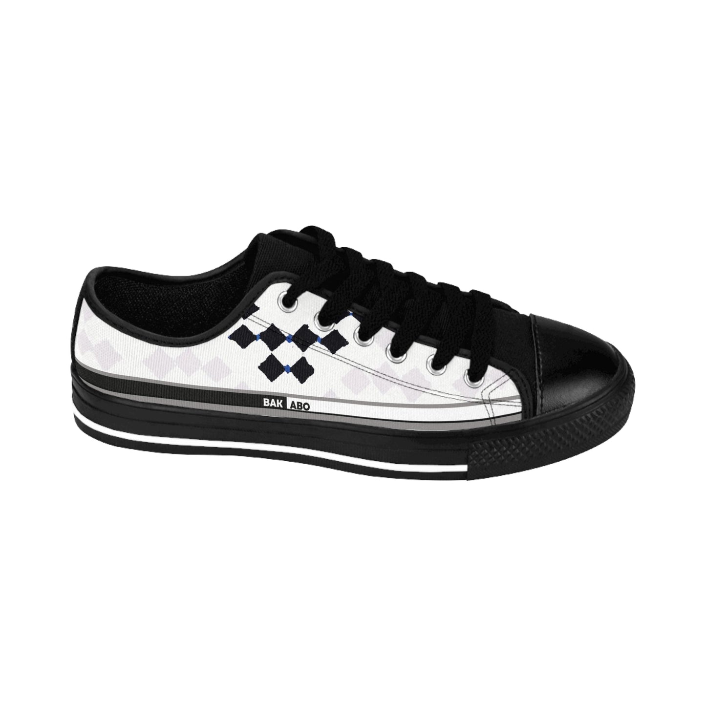 BKS Riviera Argyle™ Sneakers Printify BKS Studio
