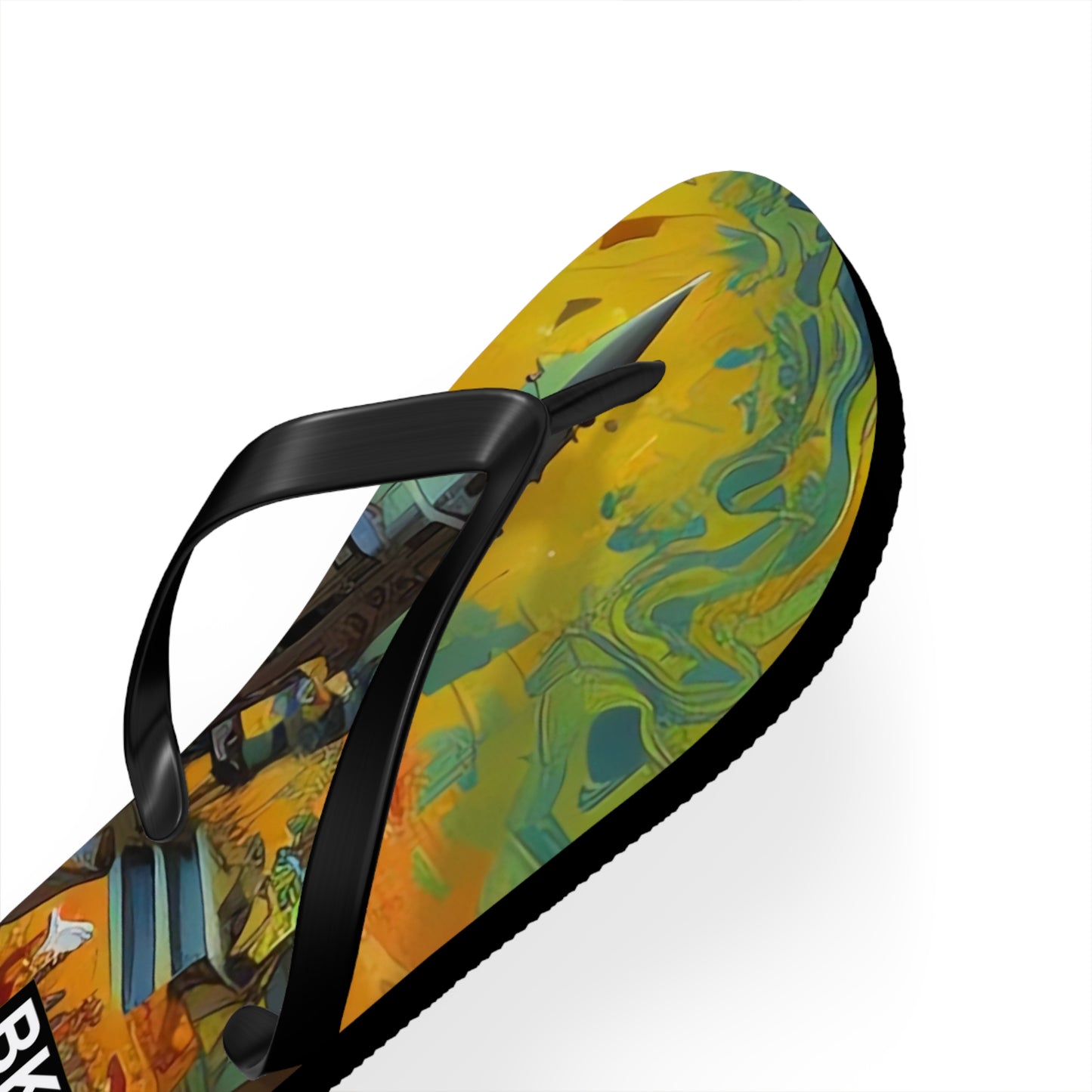BKS Glyph Castle™ Flip Flops