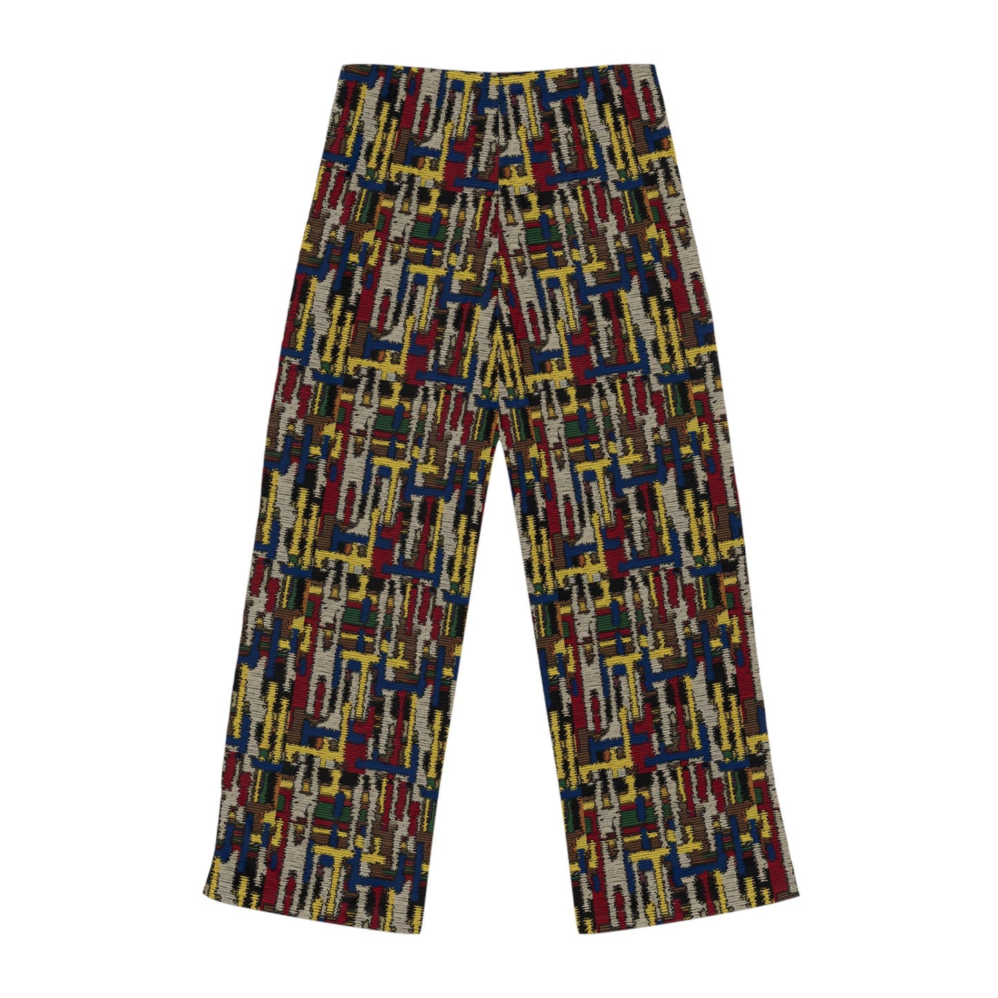 Abstract Geo-Print Women's Pajama Pants — Cozy Lounge Sleepwear Printify bakabo.club