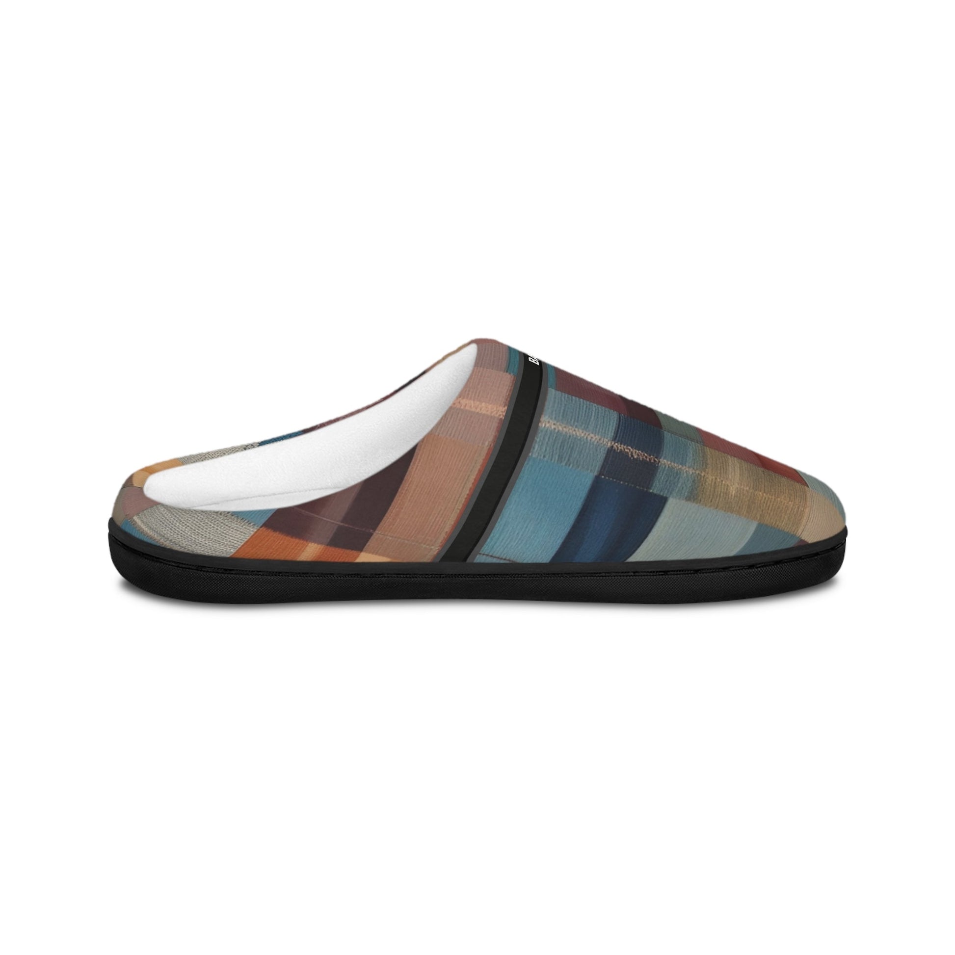 Cozy Plaid Indoor Slippers for Women — Multicolor Checker Comfort Slip-Ons BakAbo Studio BKS bakabo.club