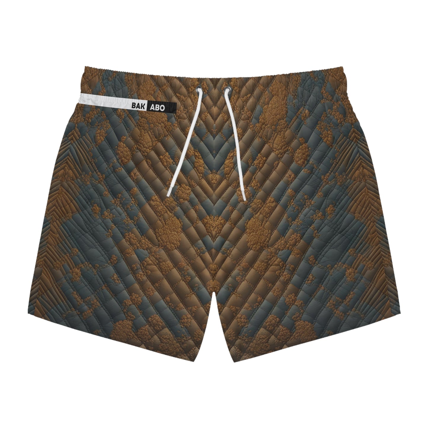 Tortoise Tracks (BKS)🐢Swim Trunks