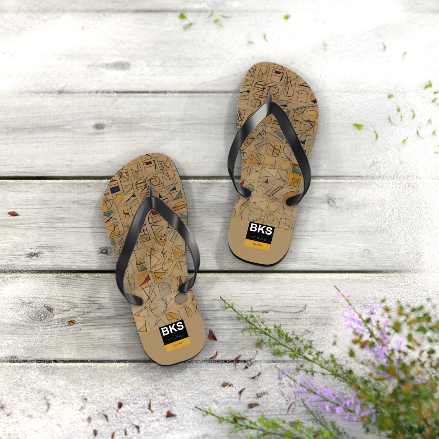 BKS Glyph Sandals™ Flip Flops
