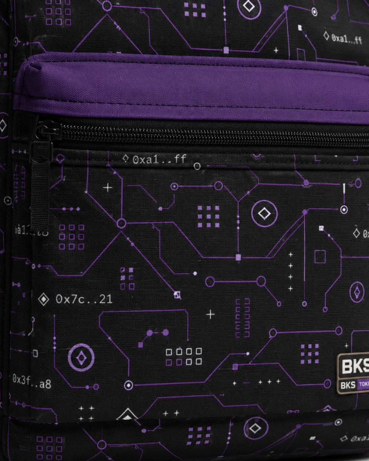 BKS Token Circuit Hash Backpack — detail