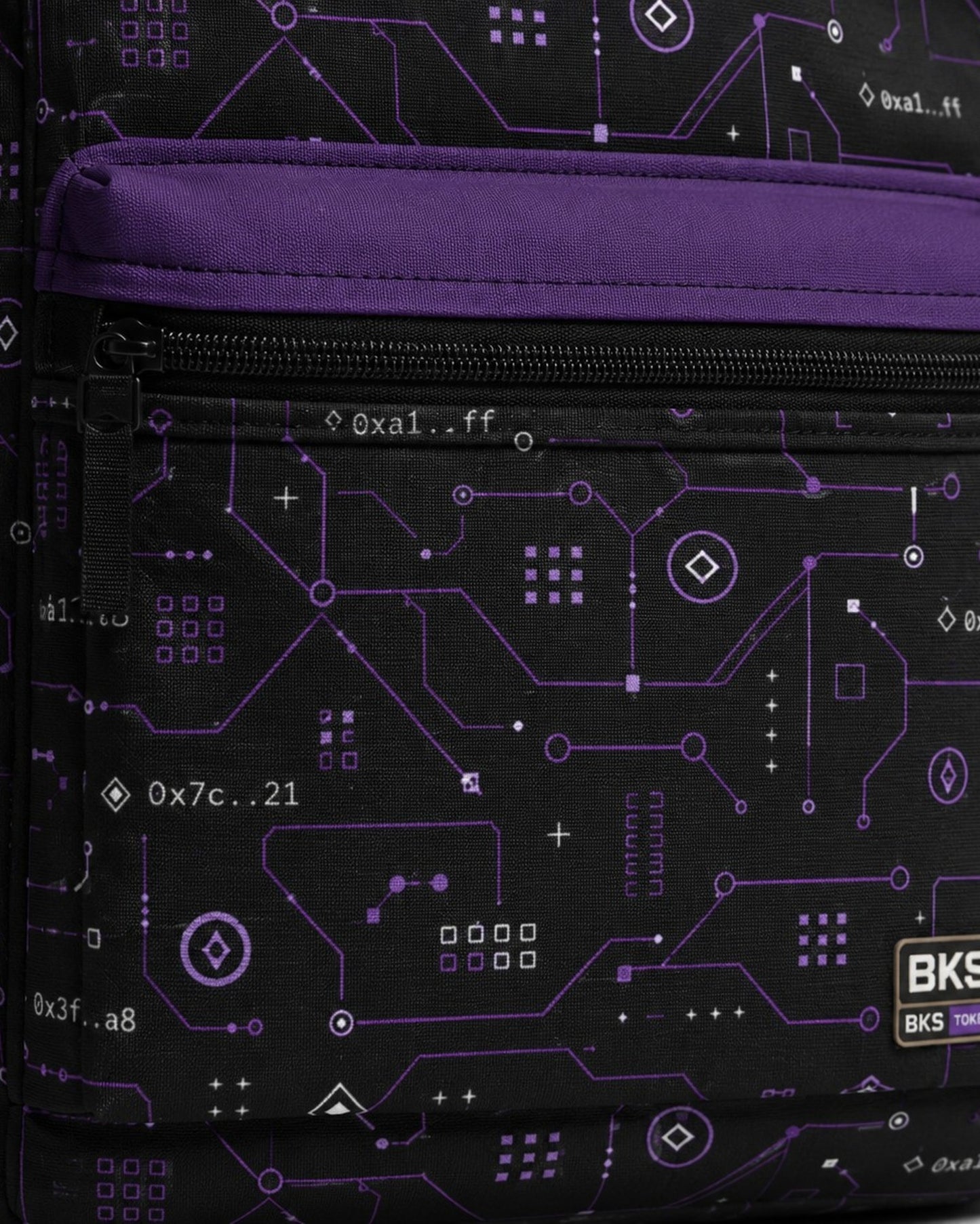 BKS Token Circuit Hash Backpack — detail