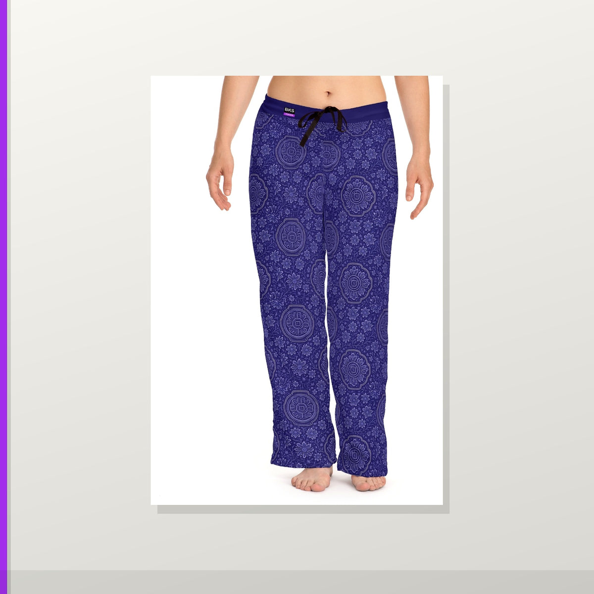 bks-token-grid-lounge-pants set02