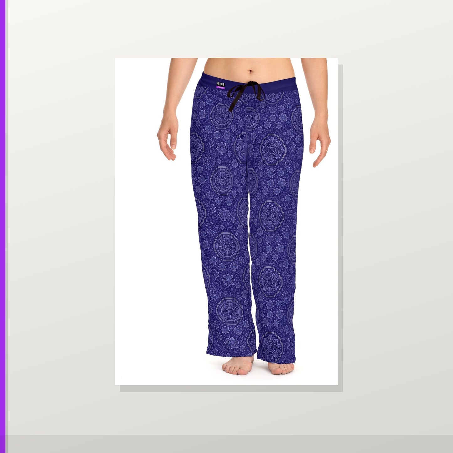 bks-token-grid-lounge-pants set02