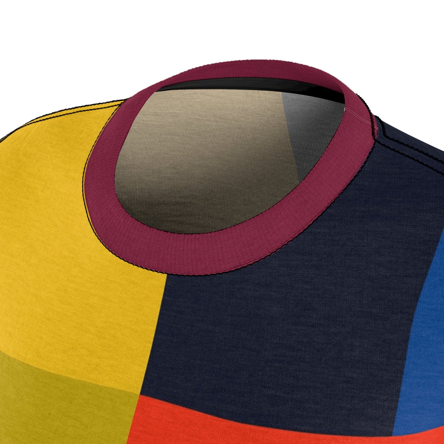 Paris Block Women's Cut & Sew Tee Printify bakabo.club