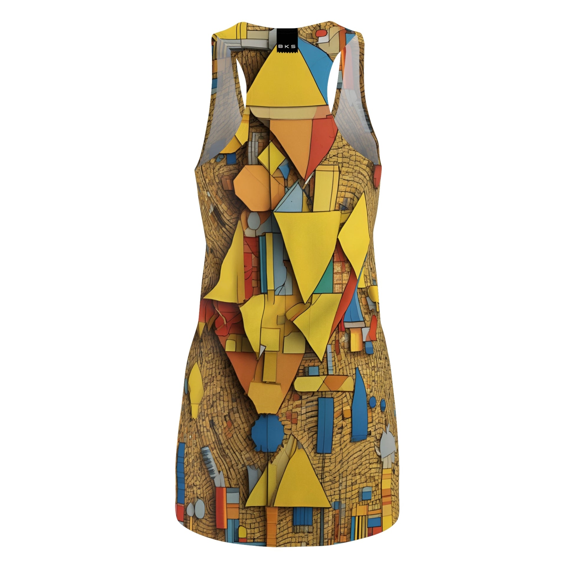 BKS Marker Cube™ Racerback Dress Printify bakabo.club