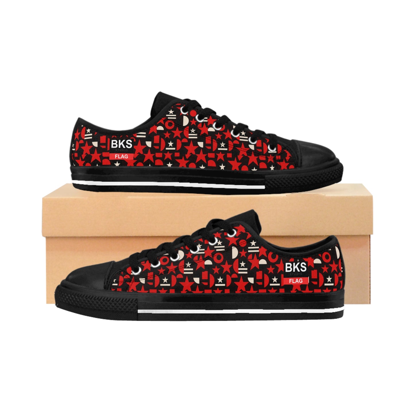 Flag Arc™ Sneakers — worn, studio