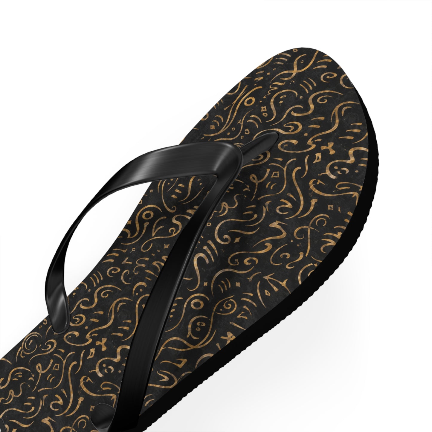 BKS Glyph Mosaic Golden™ Flip Flops