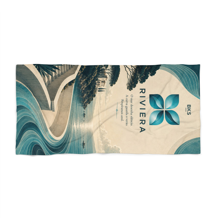 BKS Riviera Verse™ Beach Towel