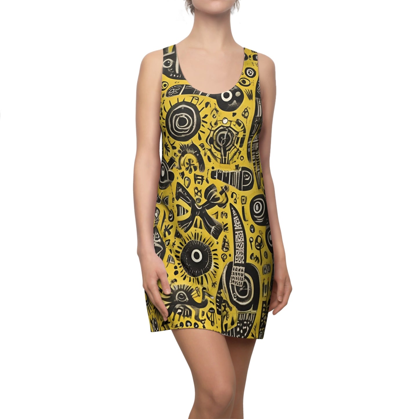 BKS Marker Tag™ Racerback Dress Printify bakabo.club