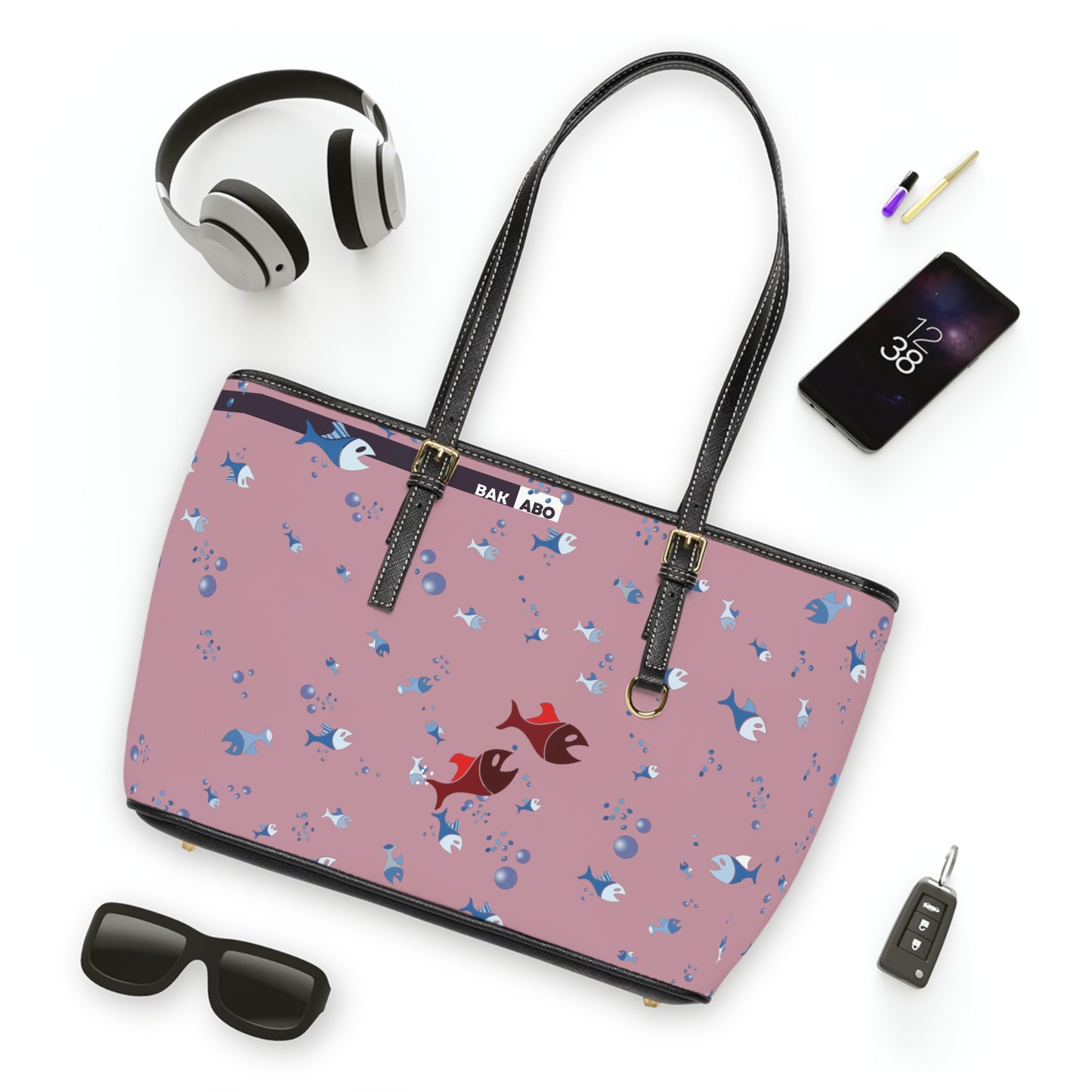 Pink Underwater (BKS)🐟Shoulder Bag