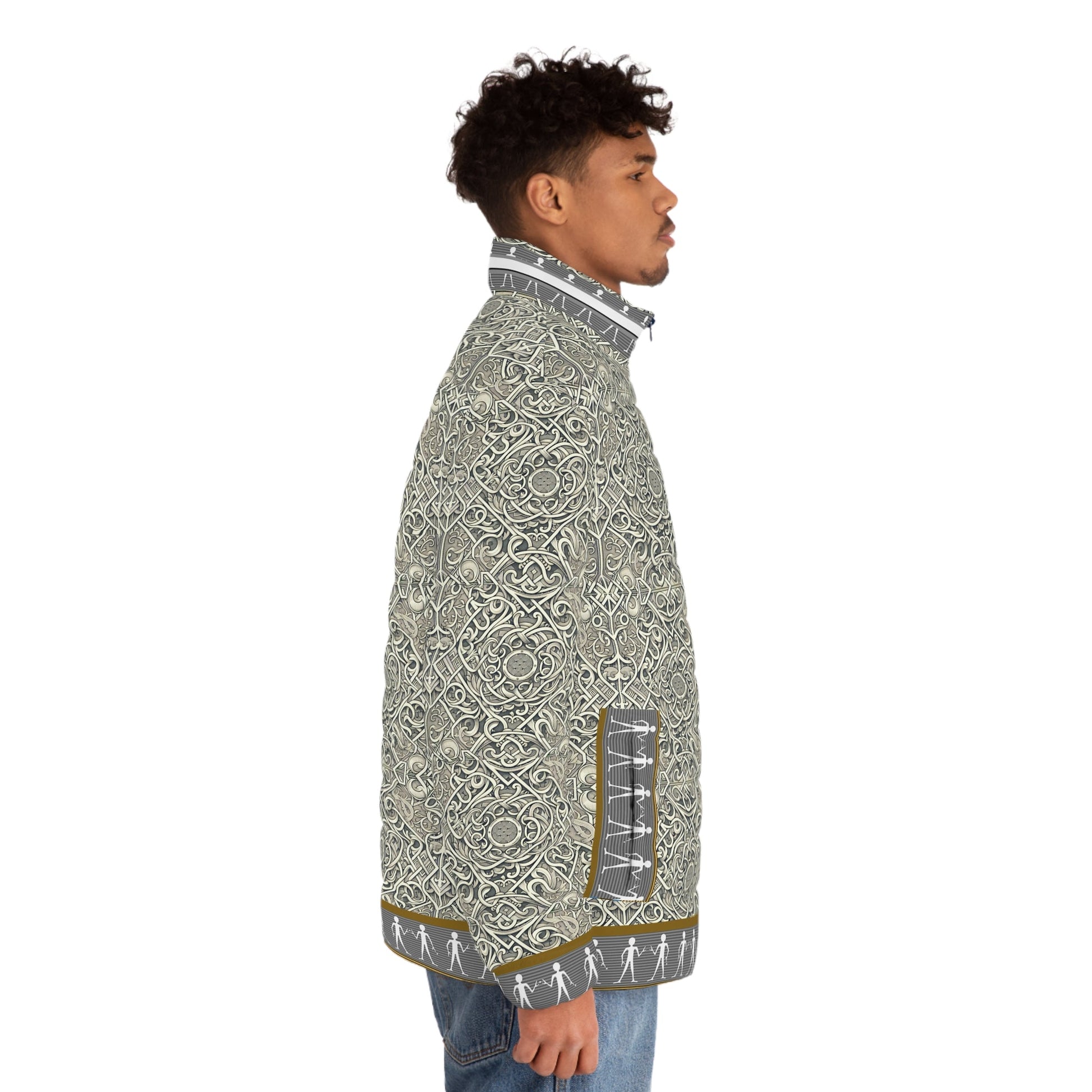 BKS Folklore Arabesque™ Puffer Printify bakabo.club