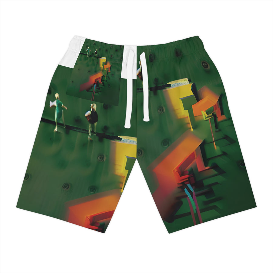 BKS Riviera Blocks™ Athletic Long Shorts