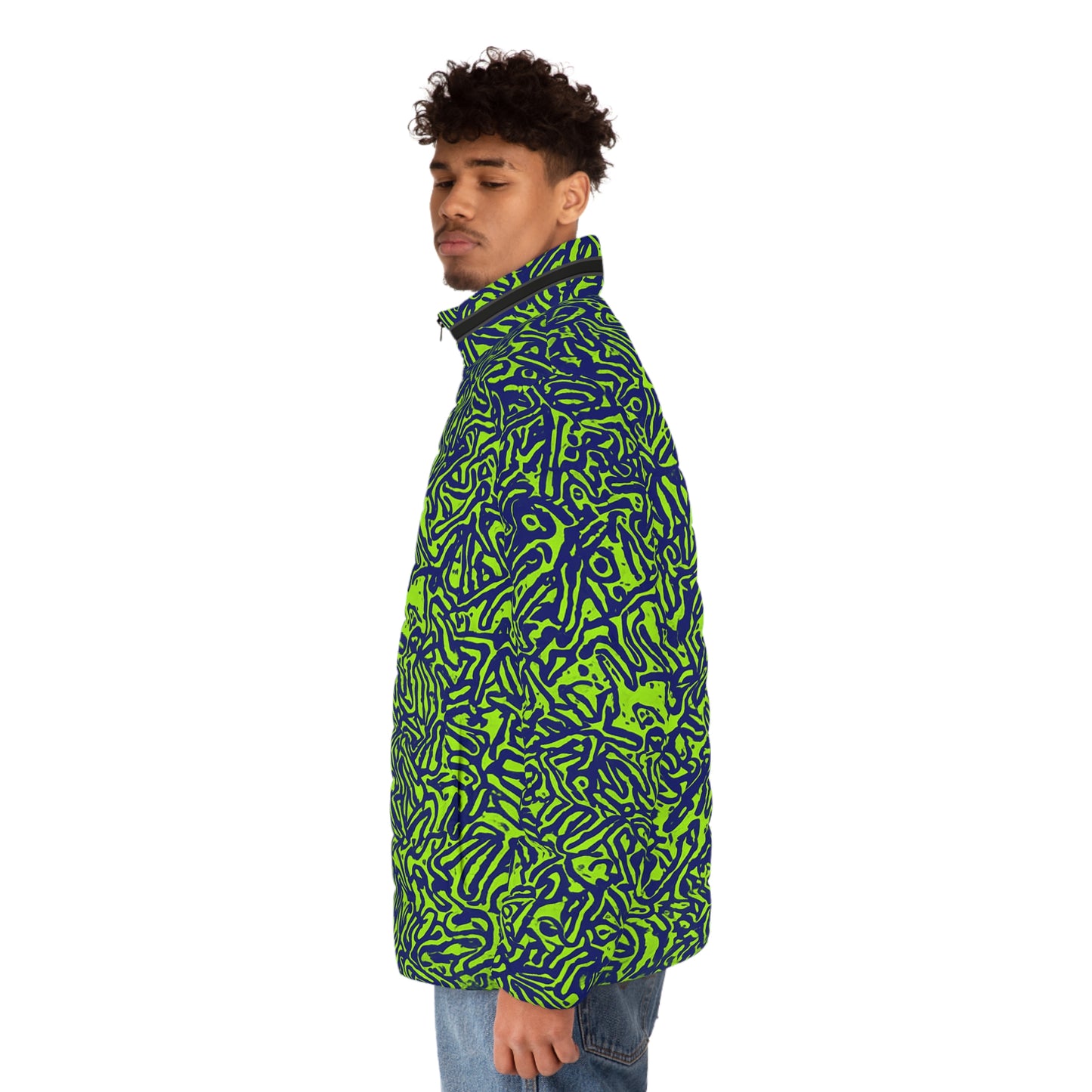 Verdant Kaleido (BKS)🌿Puffer Jacket