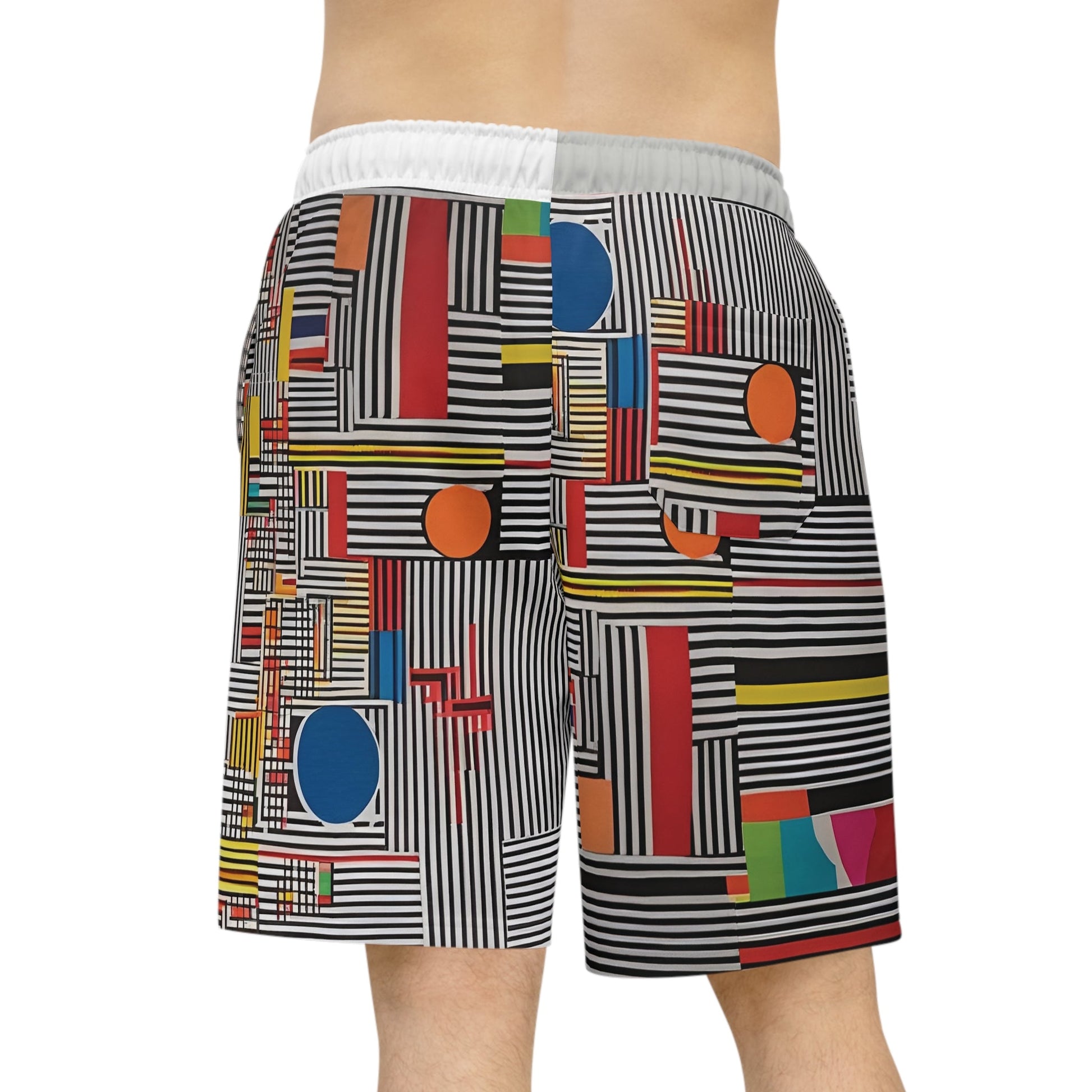 BKS Flag Drop™ Athletic Long Shorts Printify bakabo.club