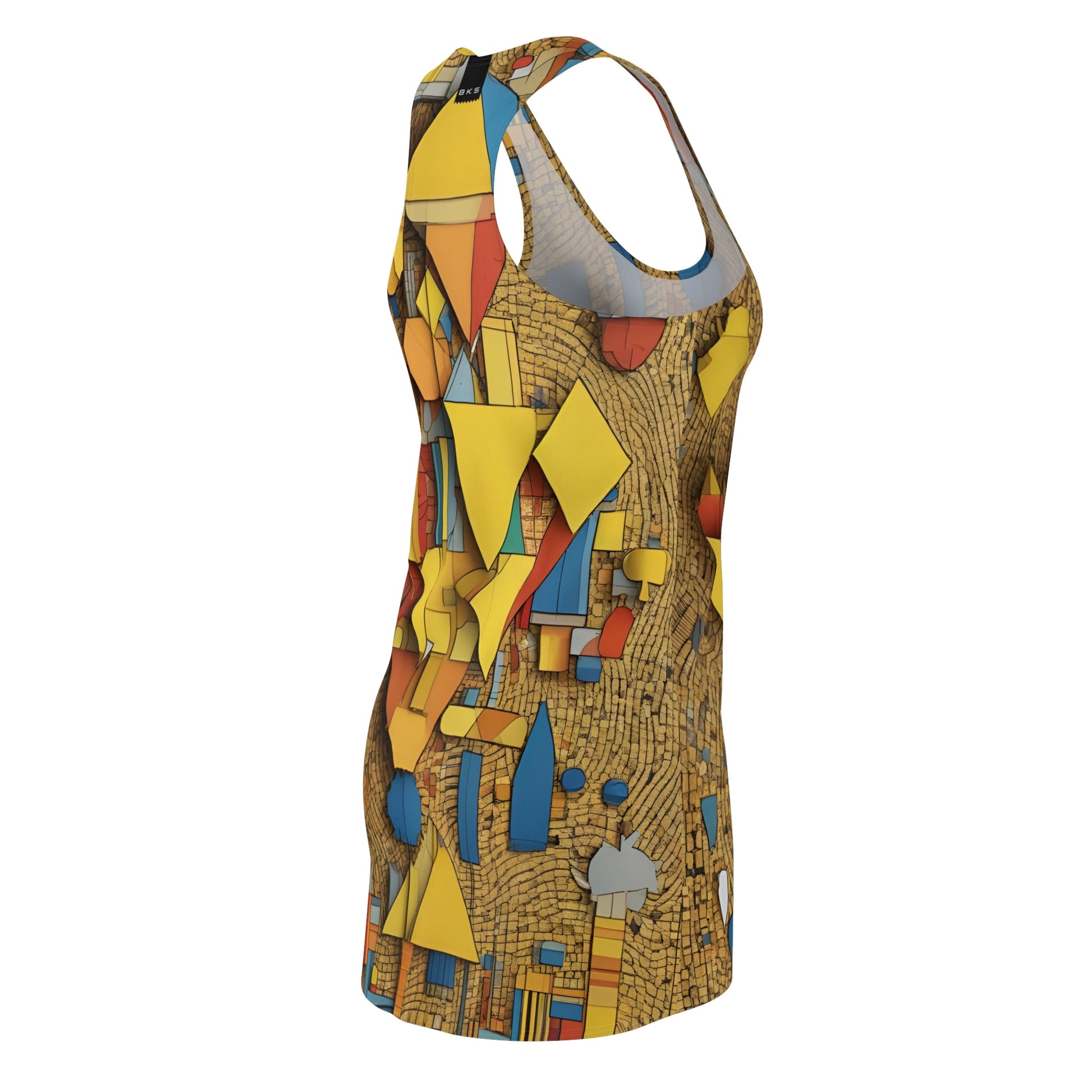 BKS Marker Cube™ Racerback Dress Printify bakabo.club