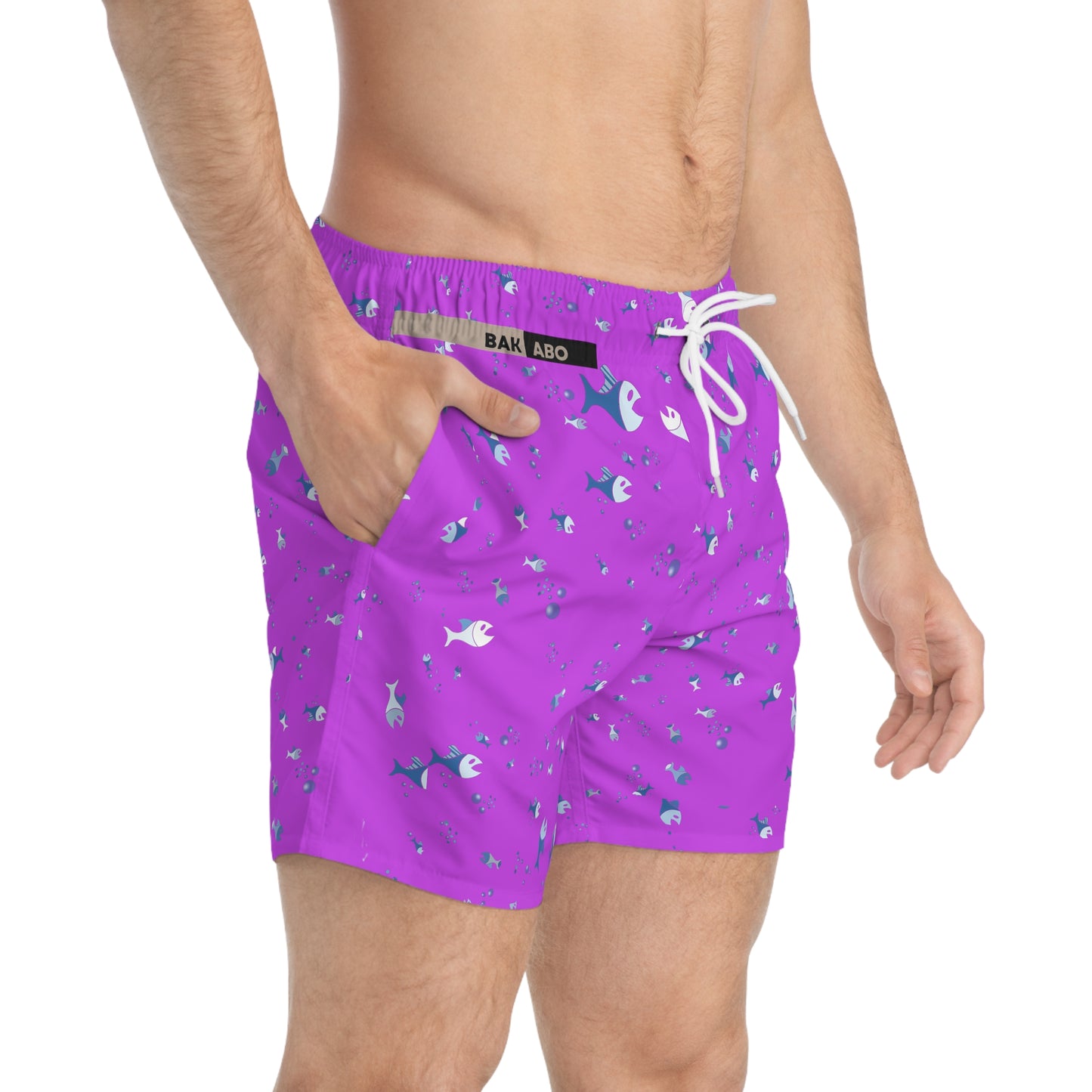 Acqua lilac (BKS)🐟Swim Trunks