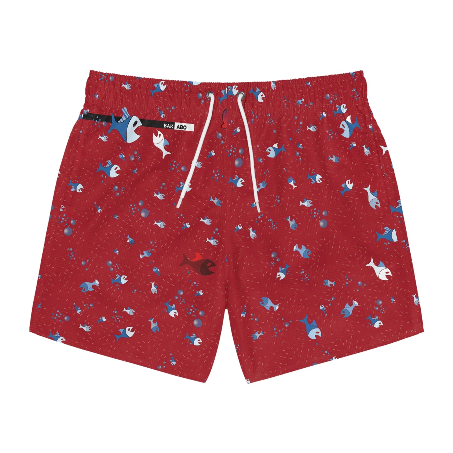 Acqua Red (BKS)🐠Swim Trunks