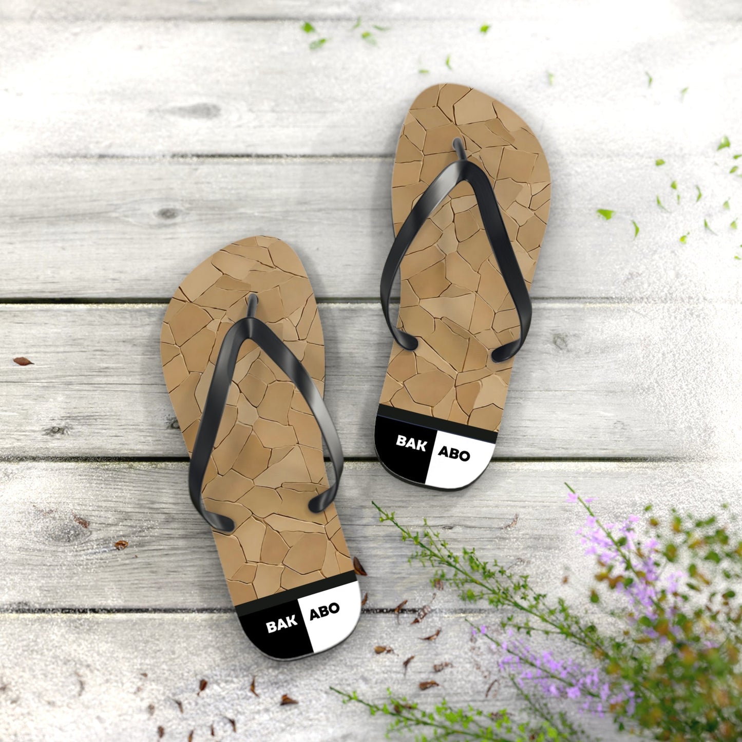 DryEarth Drifters (BKS)🏜️Flip Flops Printify bakabo.club