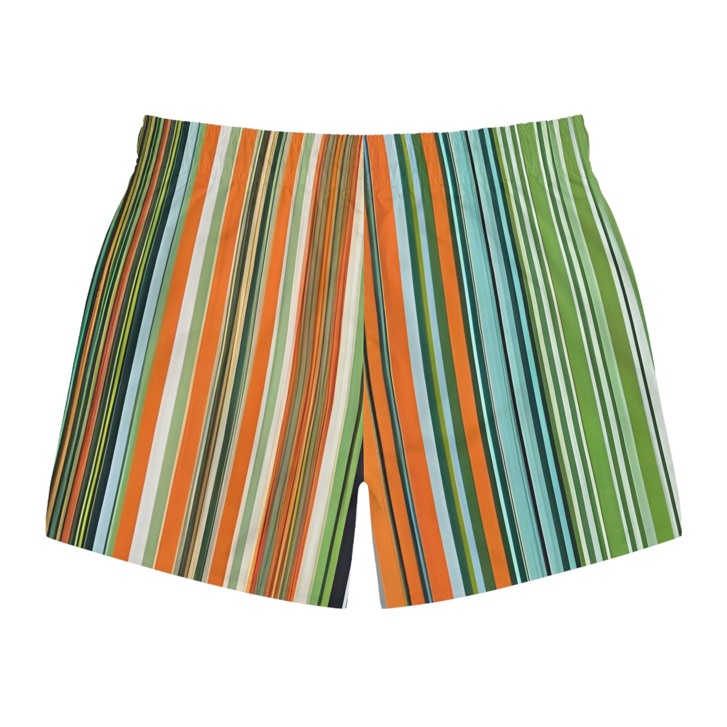 BKS Riviera Striped Green™ Swim Trunks