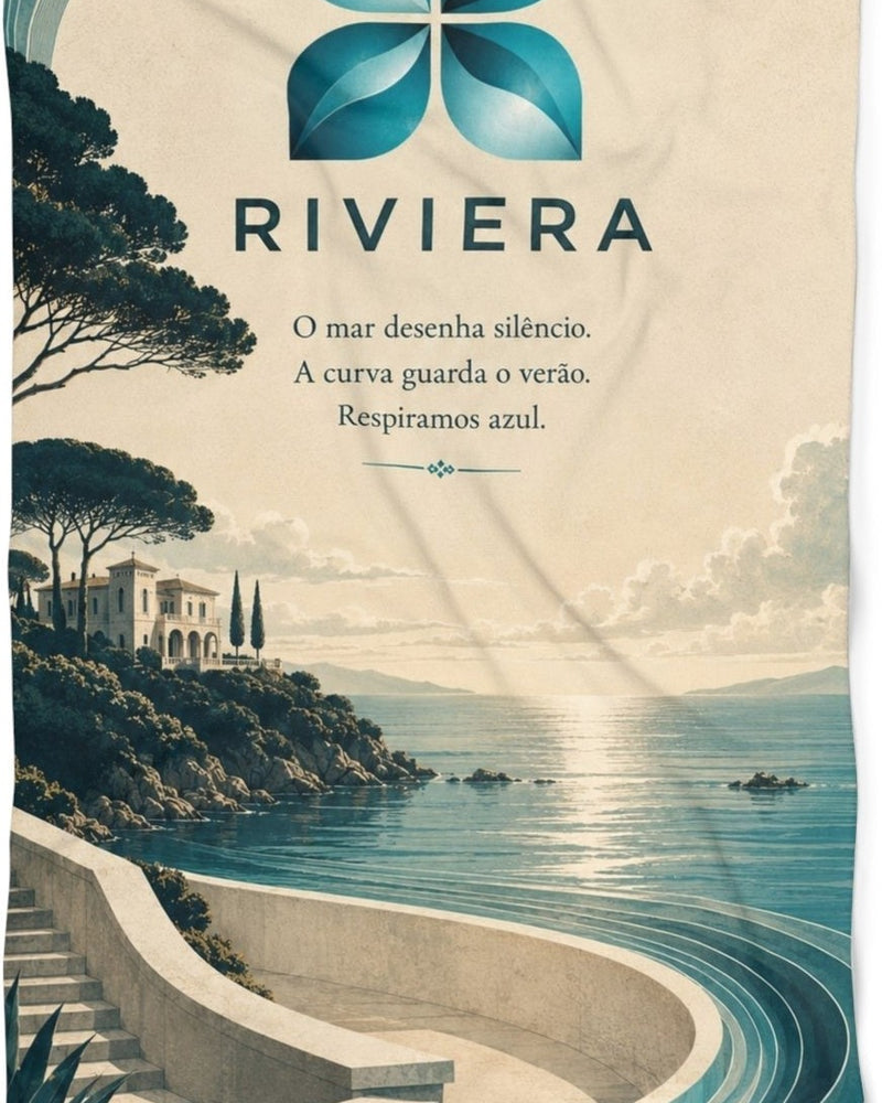 BKS Riviera Verse™ Beach Towel