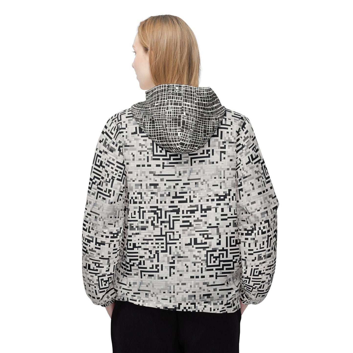 BKS Token Maze™ Windbreaker Printify bakabo.club