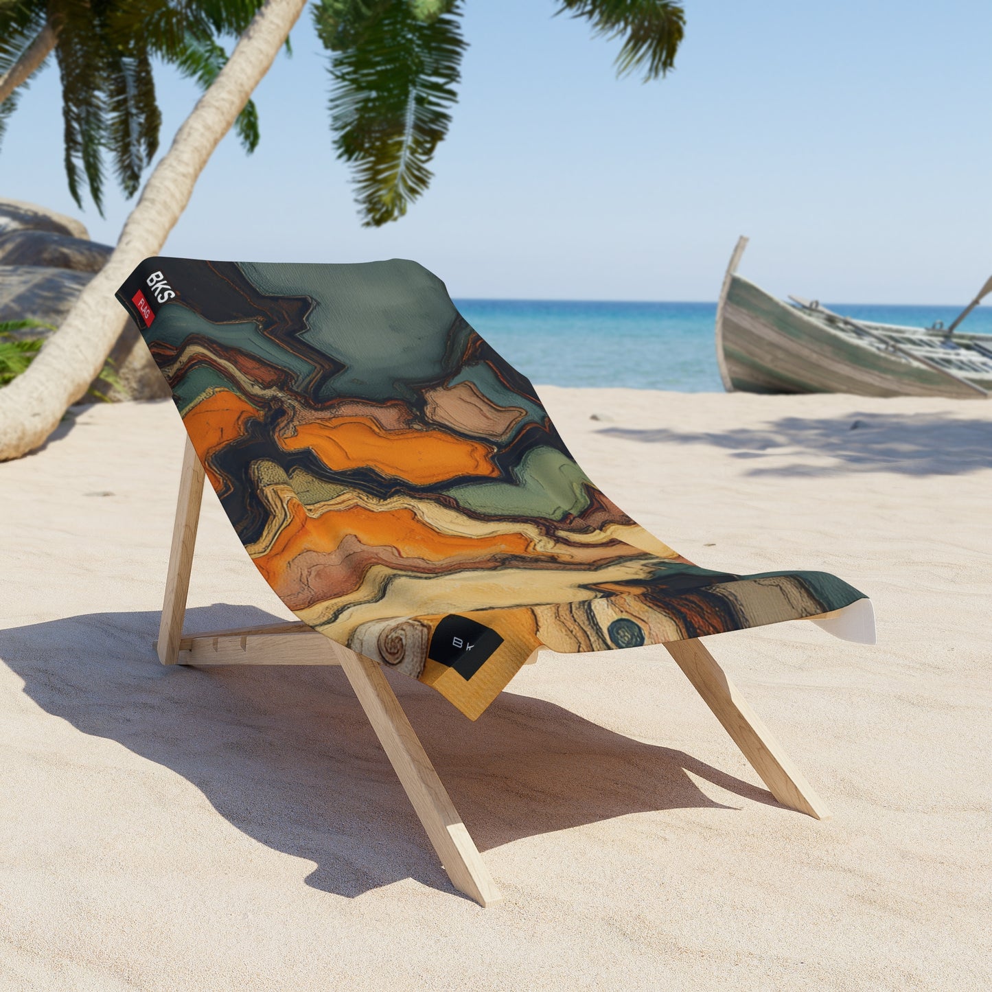 BKS Flag Coast™ Beach Towel