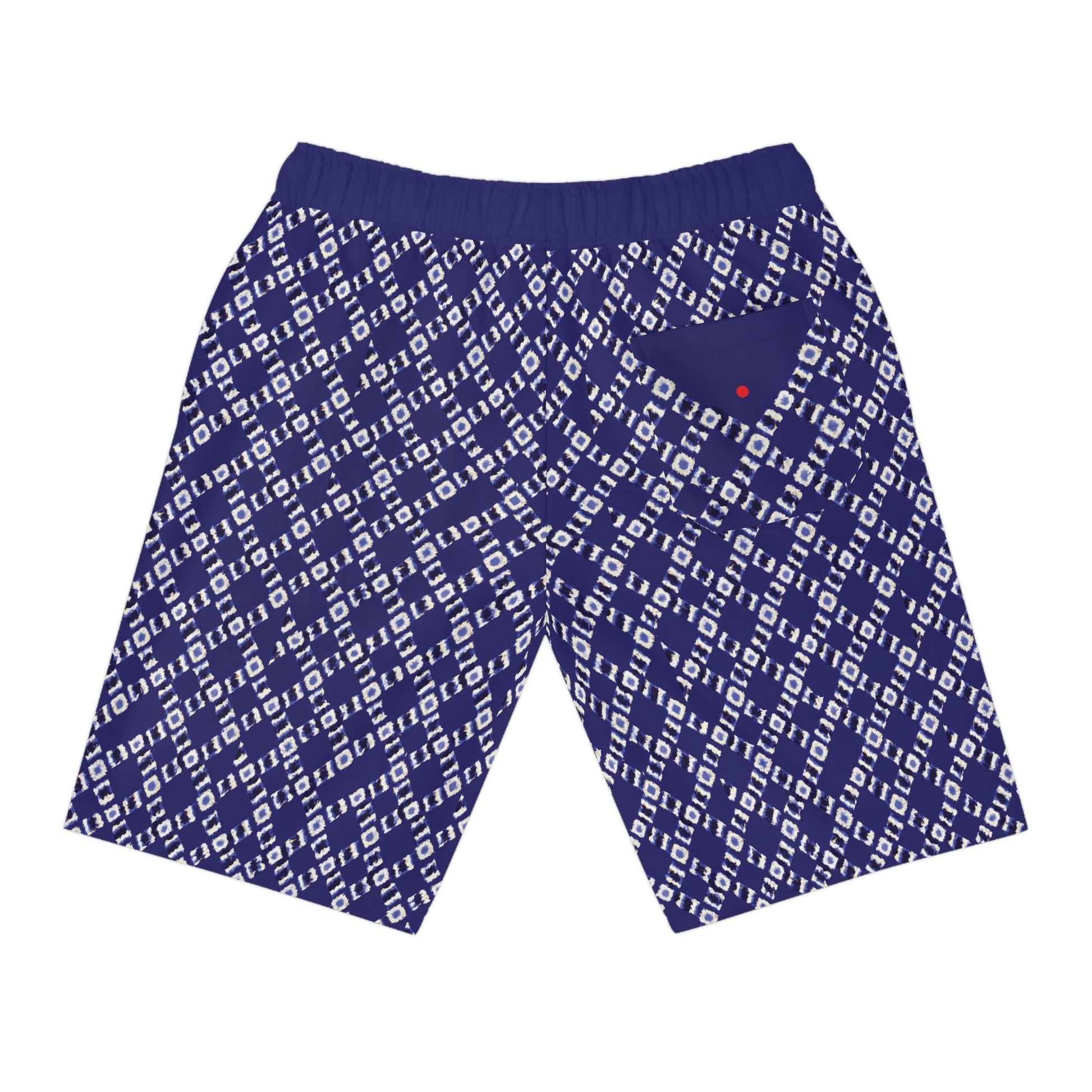 BKS Riviera Weave™ Athletic Long Shorts Printify bakabo.club
