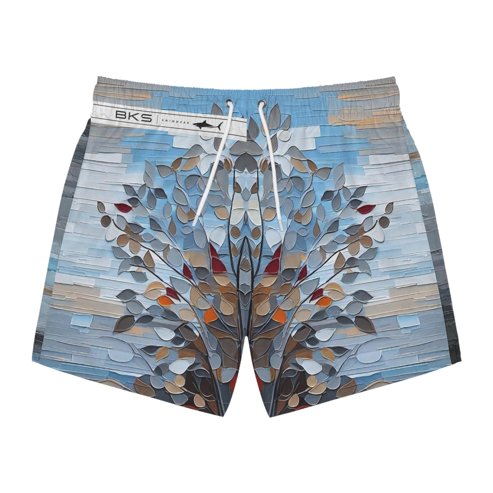 BKS Folklore Grove™ Swim Trunks Printify bakabo.club